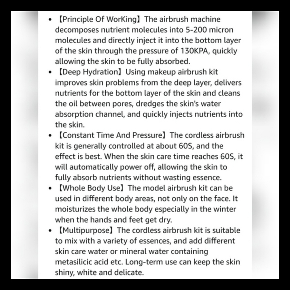 💕 NEW/SEALED Professional Makeup Airbrush 💕 - Picture 12 of 15